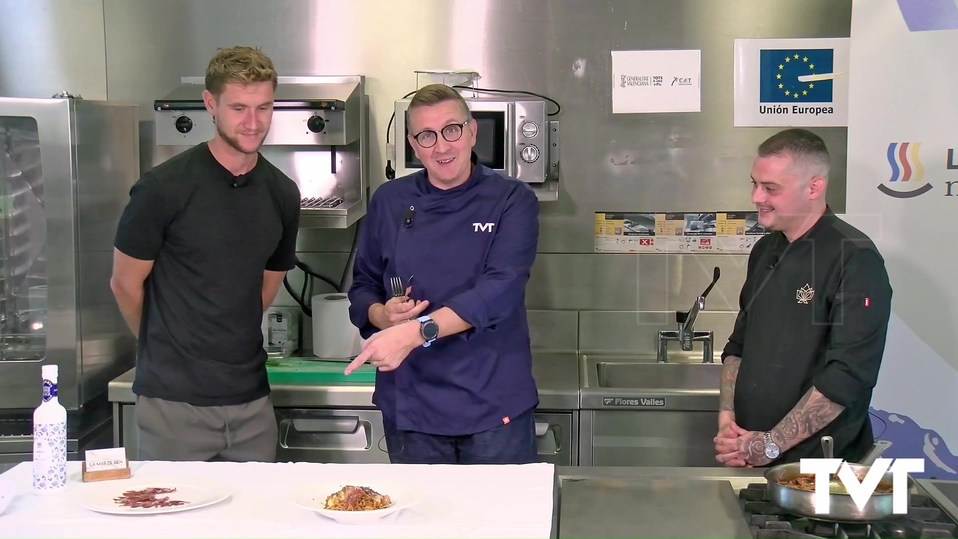 01 - Fideuá de pollo con boletus y jamón ibérico